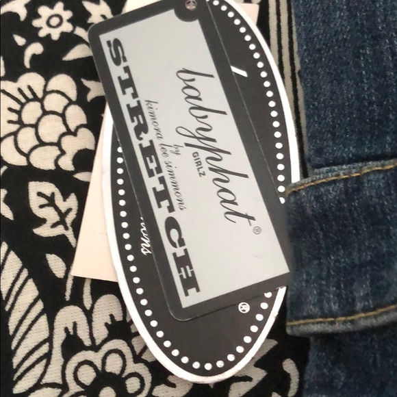 GIRLS BABY PHAT DENIM ZIP FRONT W/PATCHES DRESS - Picture 12 of 15